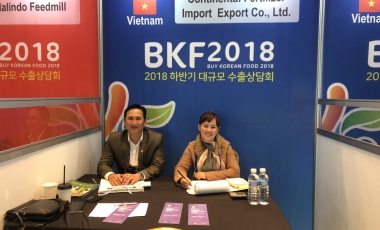 Tham gia chương trình xúc tiến thương mại Việt Nam-Hàn Quốc 2018